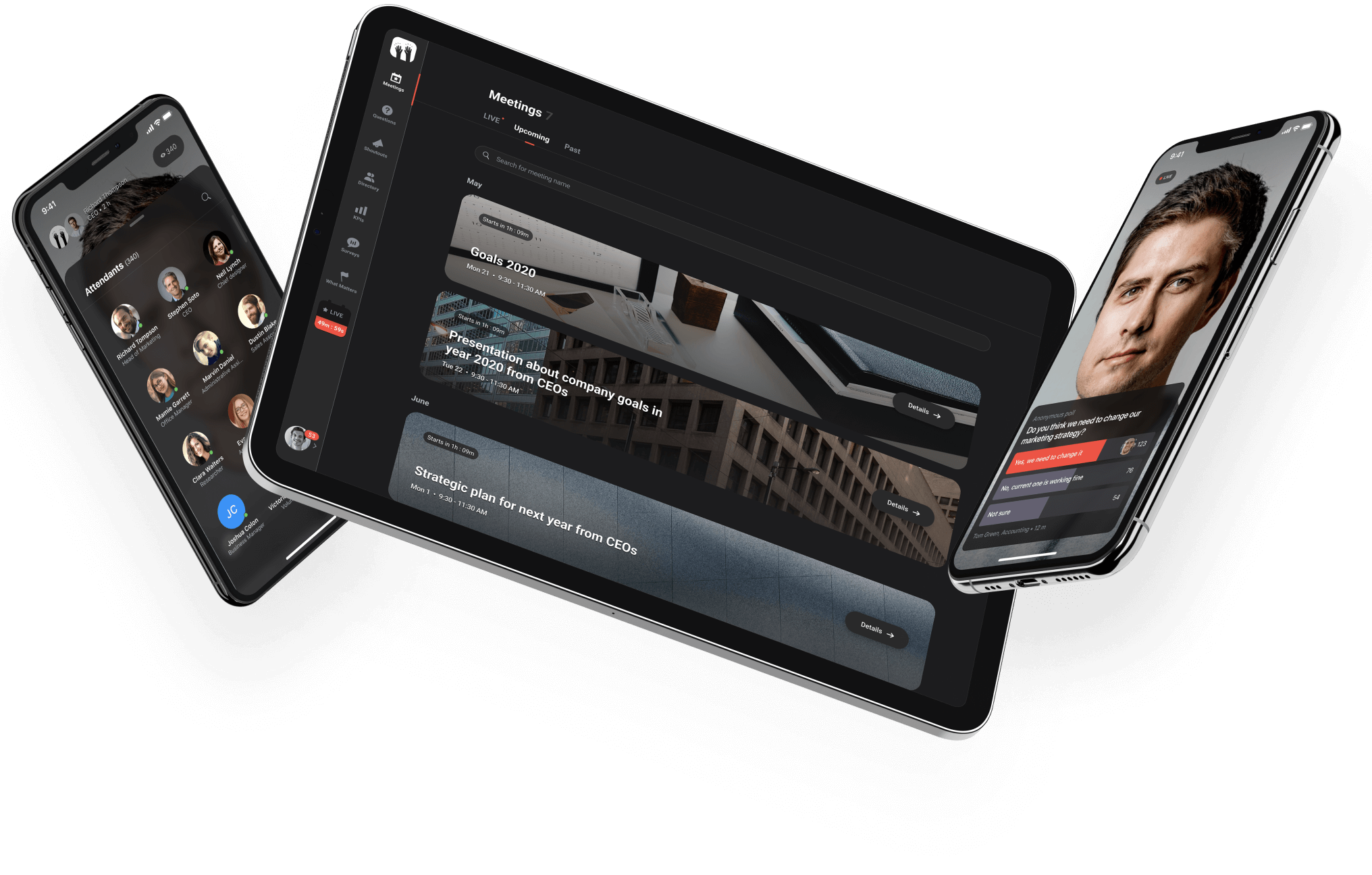 allhands-product-screens